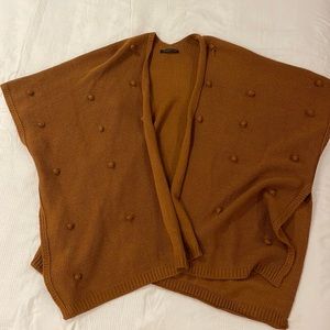 Fall Poncho/ Cardigan- LIKE NEW!